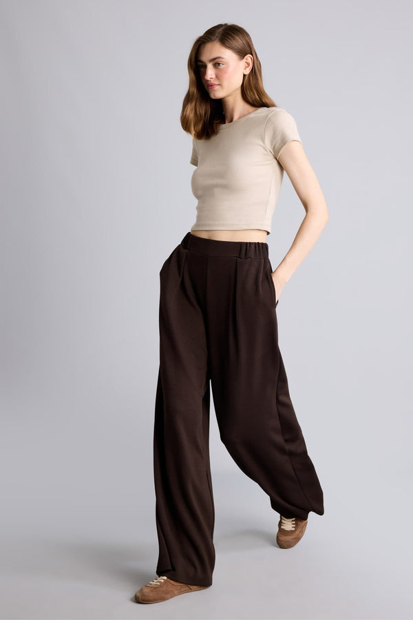 Straight Modal Trousers