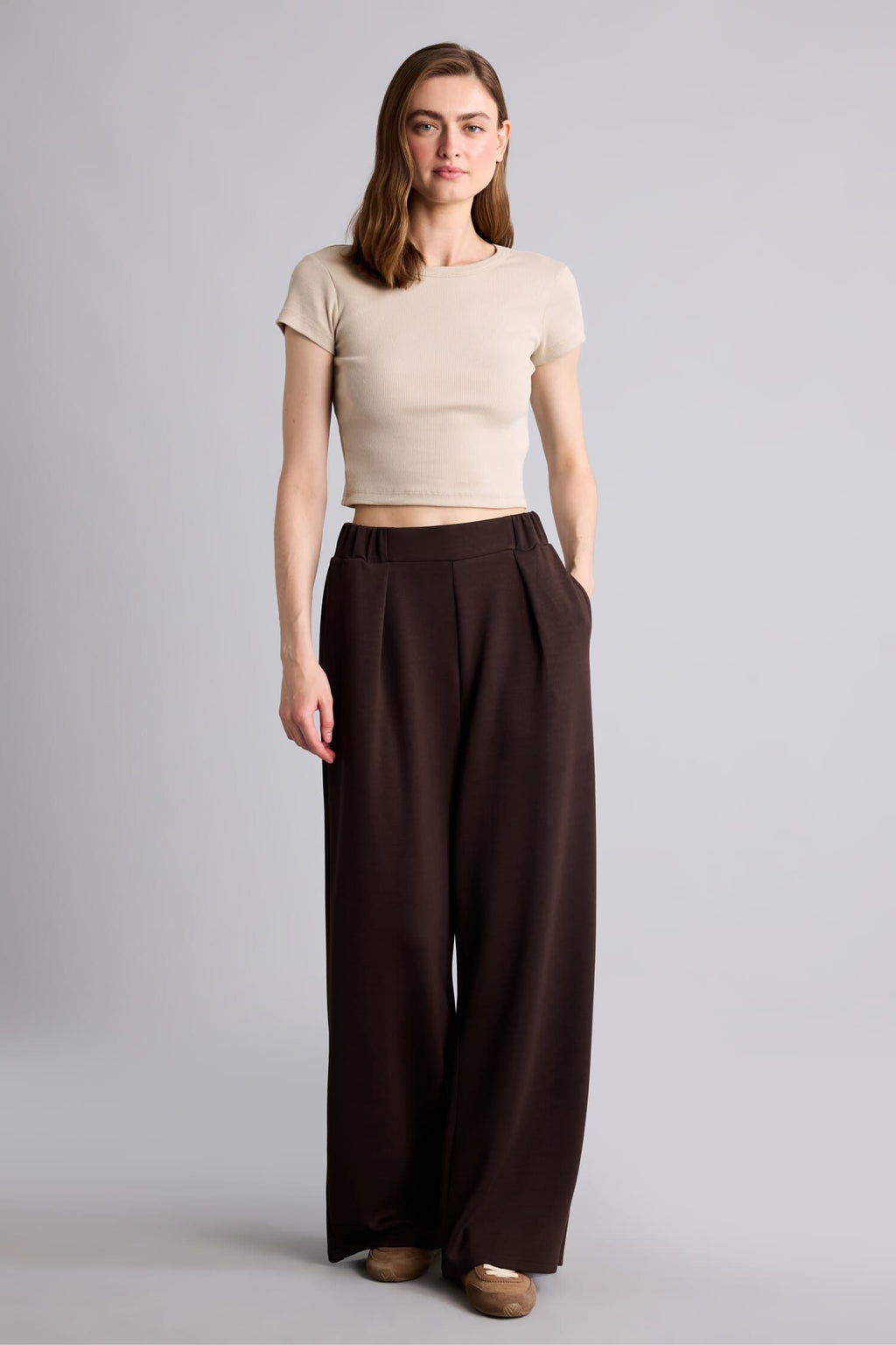 Straight Modal Trousers