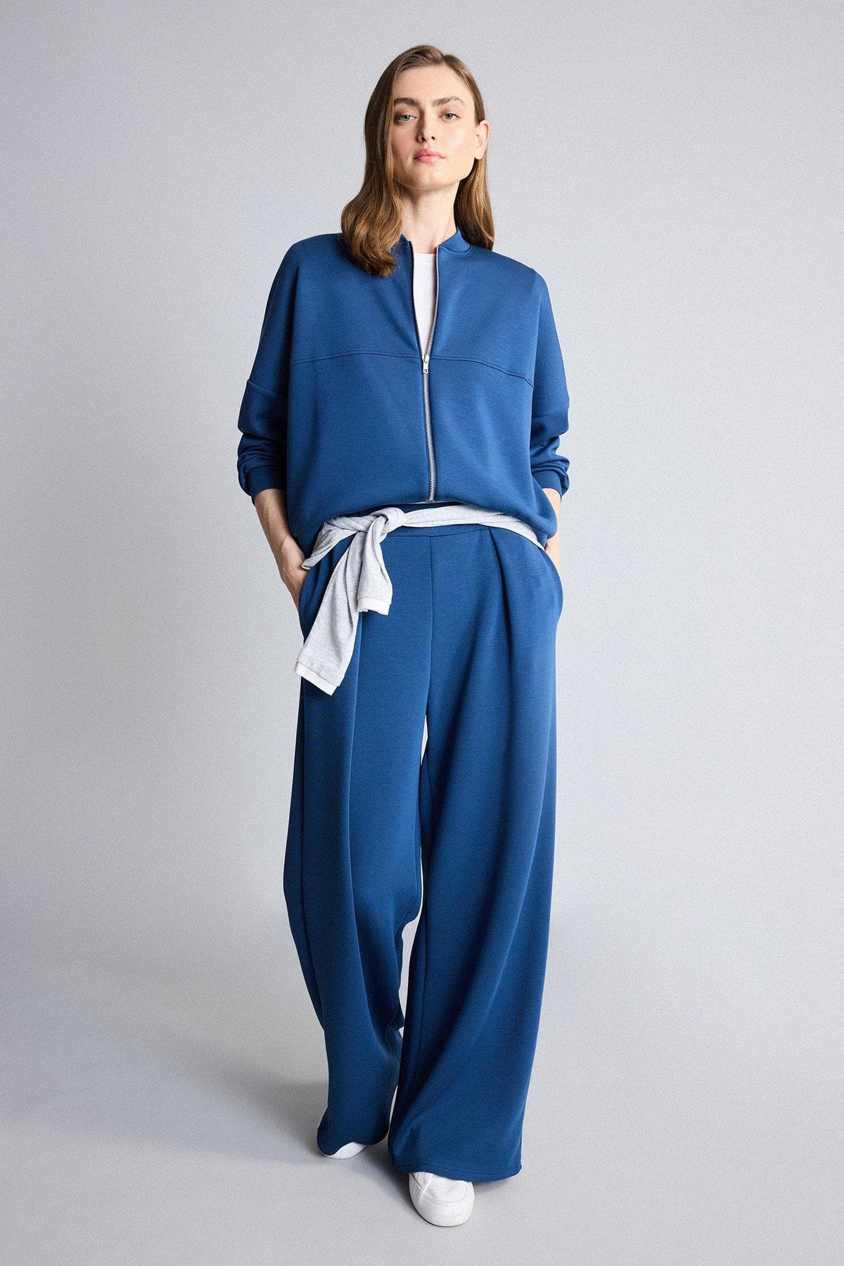 Straight Modal Trousers