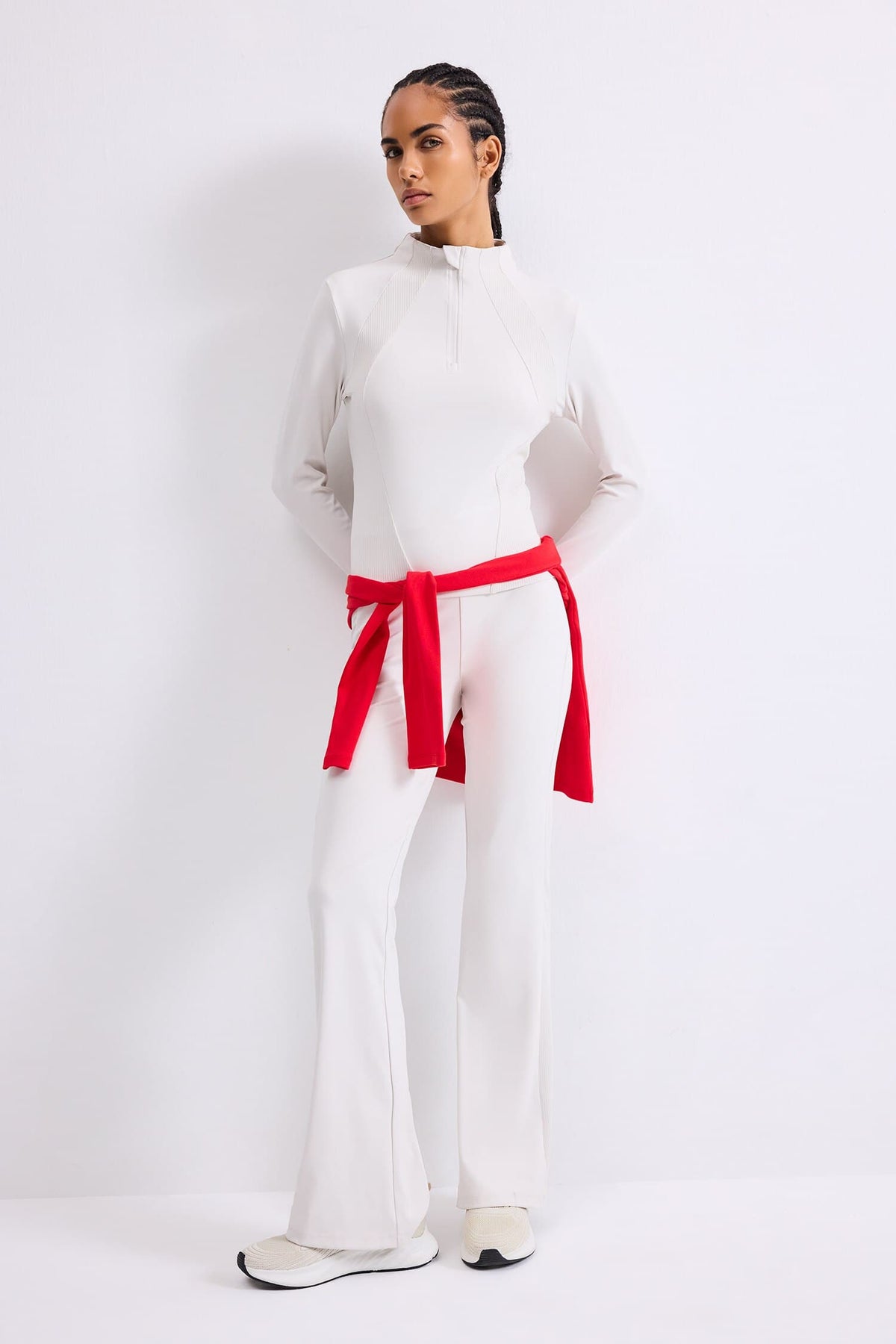 Flare Fit Flared Standard Size Sports Sweatpants