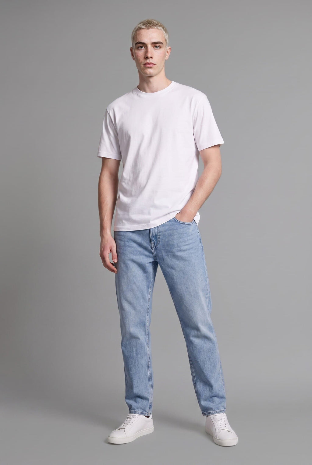 Baggy Fit Regular Waist Wide Leg Jeans