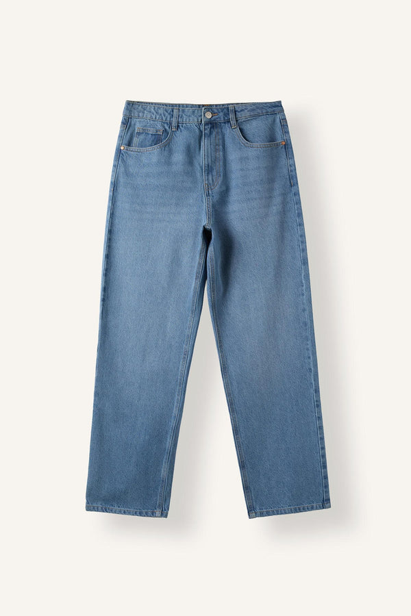 Baggy Fit Regular Waist Wide Leg Jeans