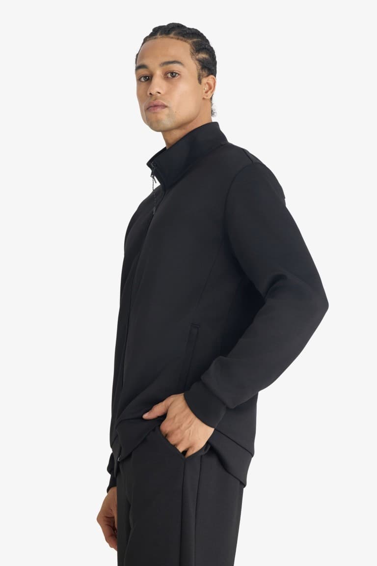 Standard Fitt High Collar Cardigan