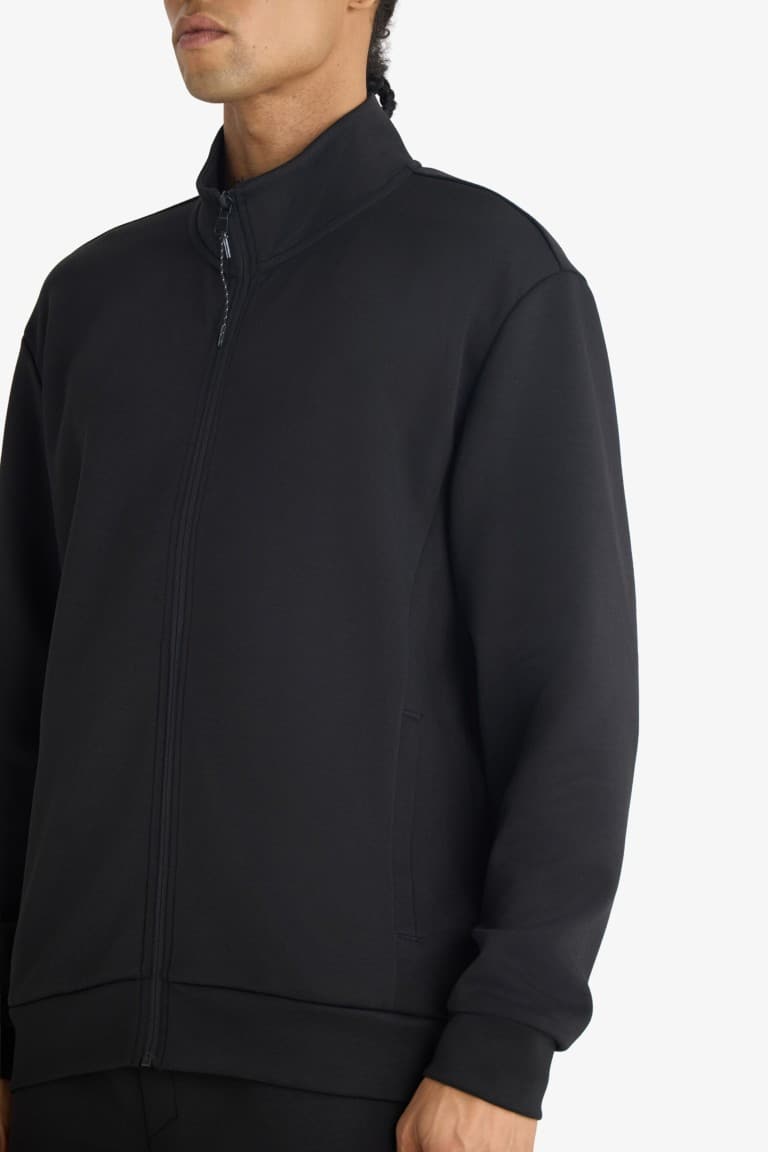 Standard Fitt High Collar Cardigan