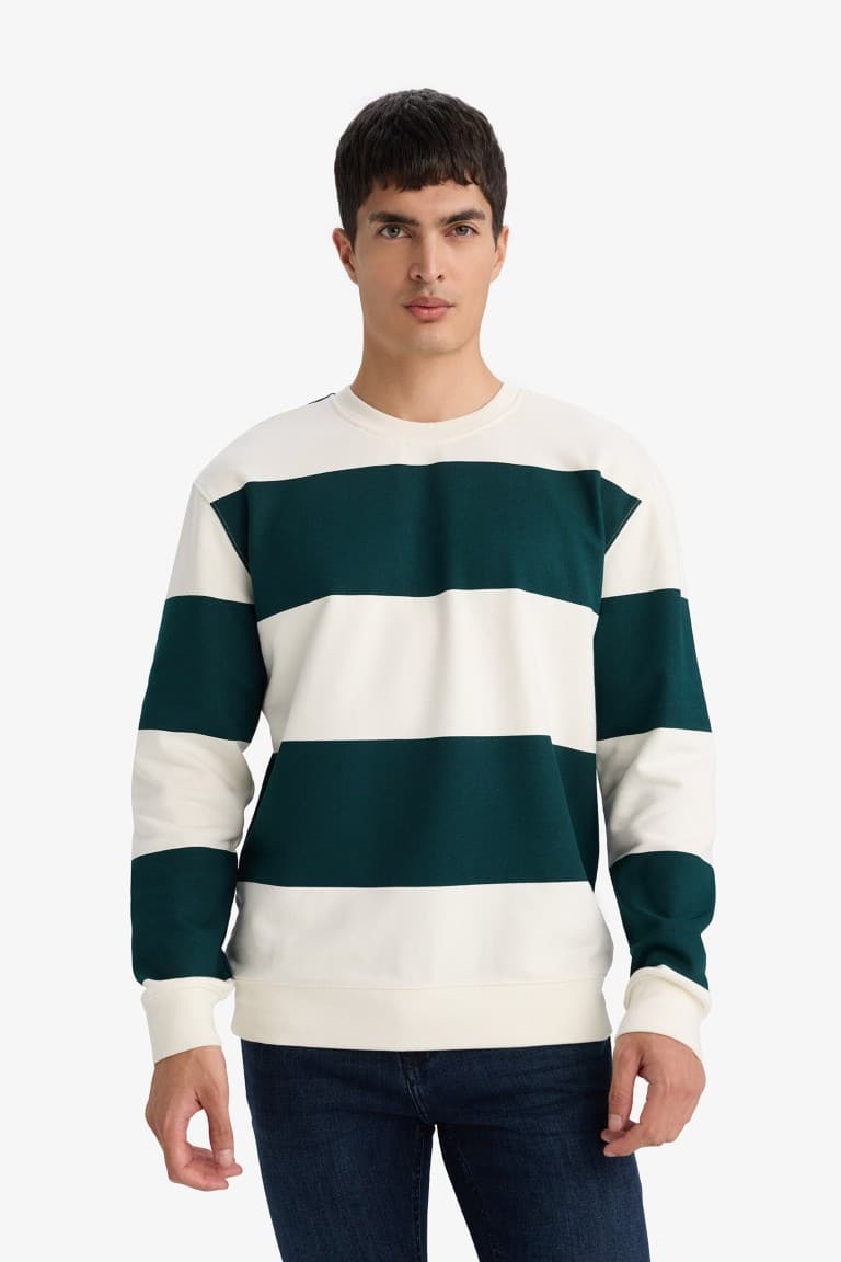 Striped Sweatshirt
