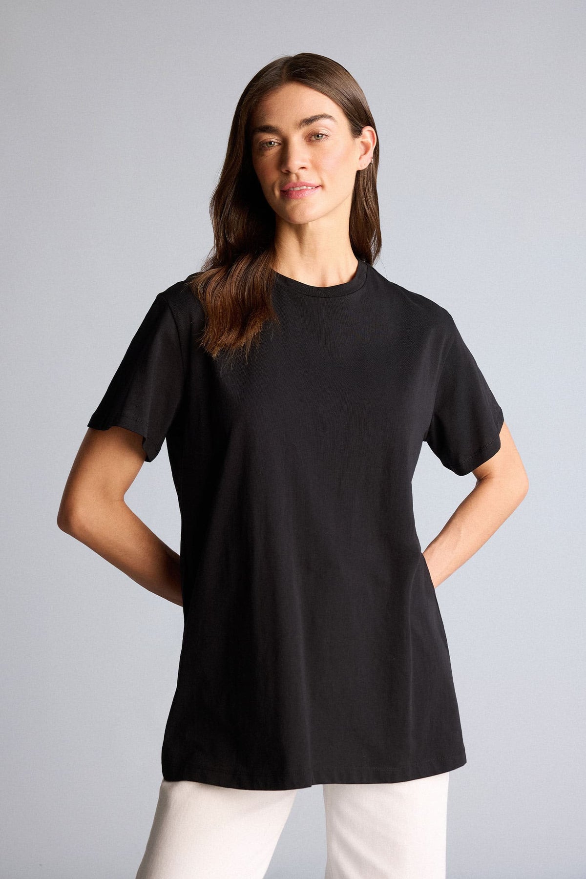 Regular Fit Short Sleeve T-Shirt Tunic