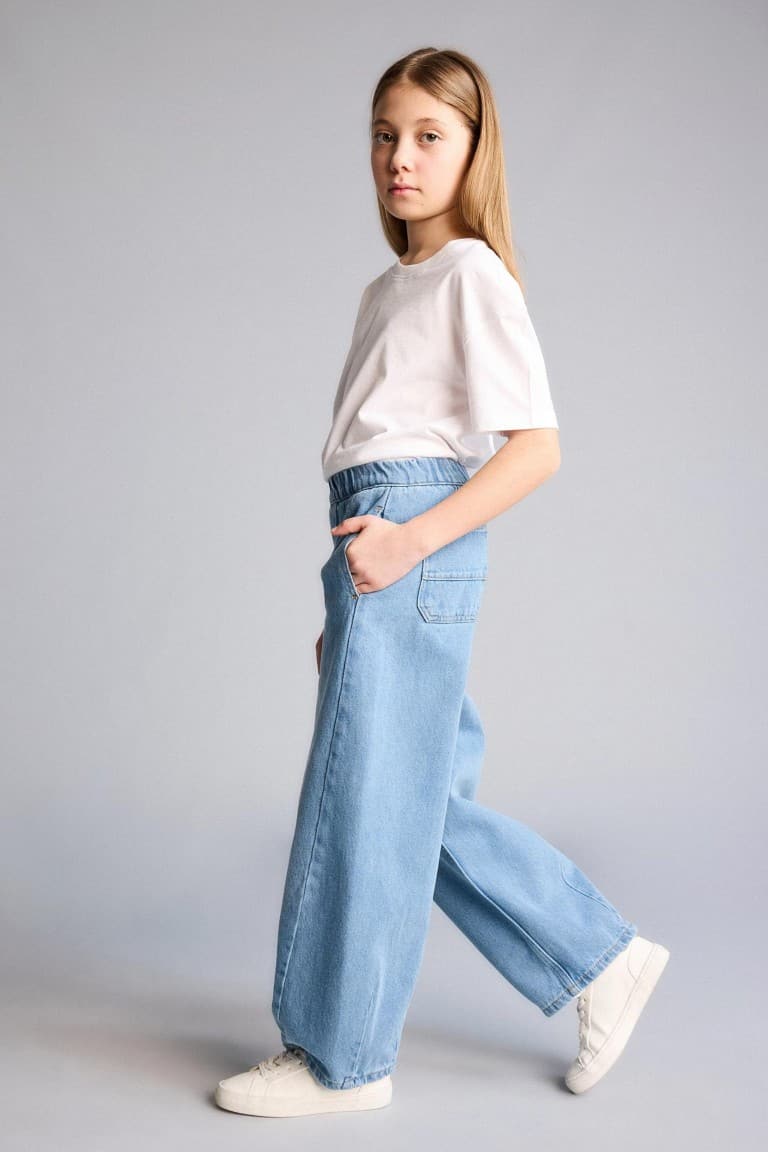 Balloon Fit Jeans Girls Secondary image