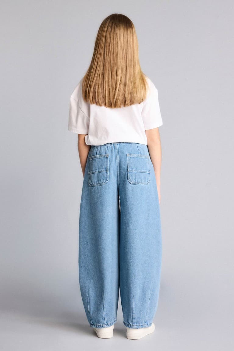 Balloon Fit Jeans Girls