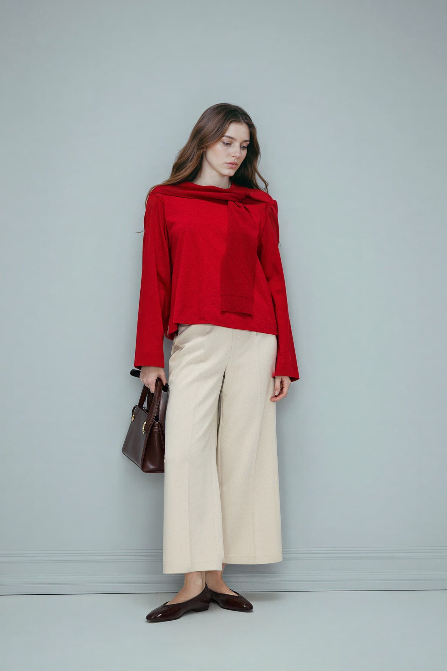 Regular Fit Crew Neck Long Sleeve T-Shirt Tunic Secondary image