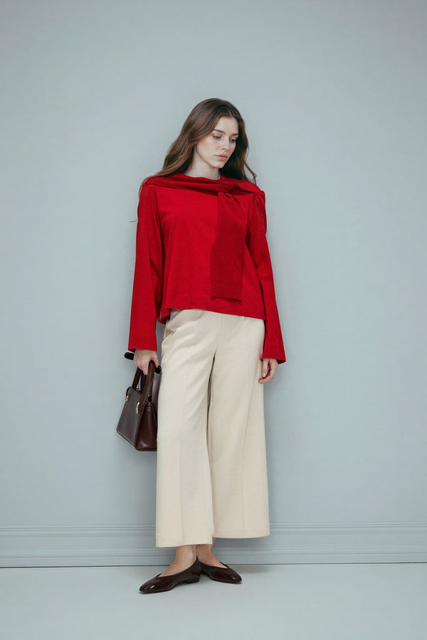 Regular Fit Crew Neck Long Sleeve T-Shirt Tunic