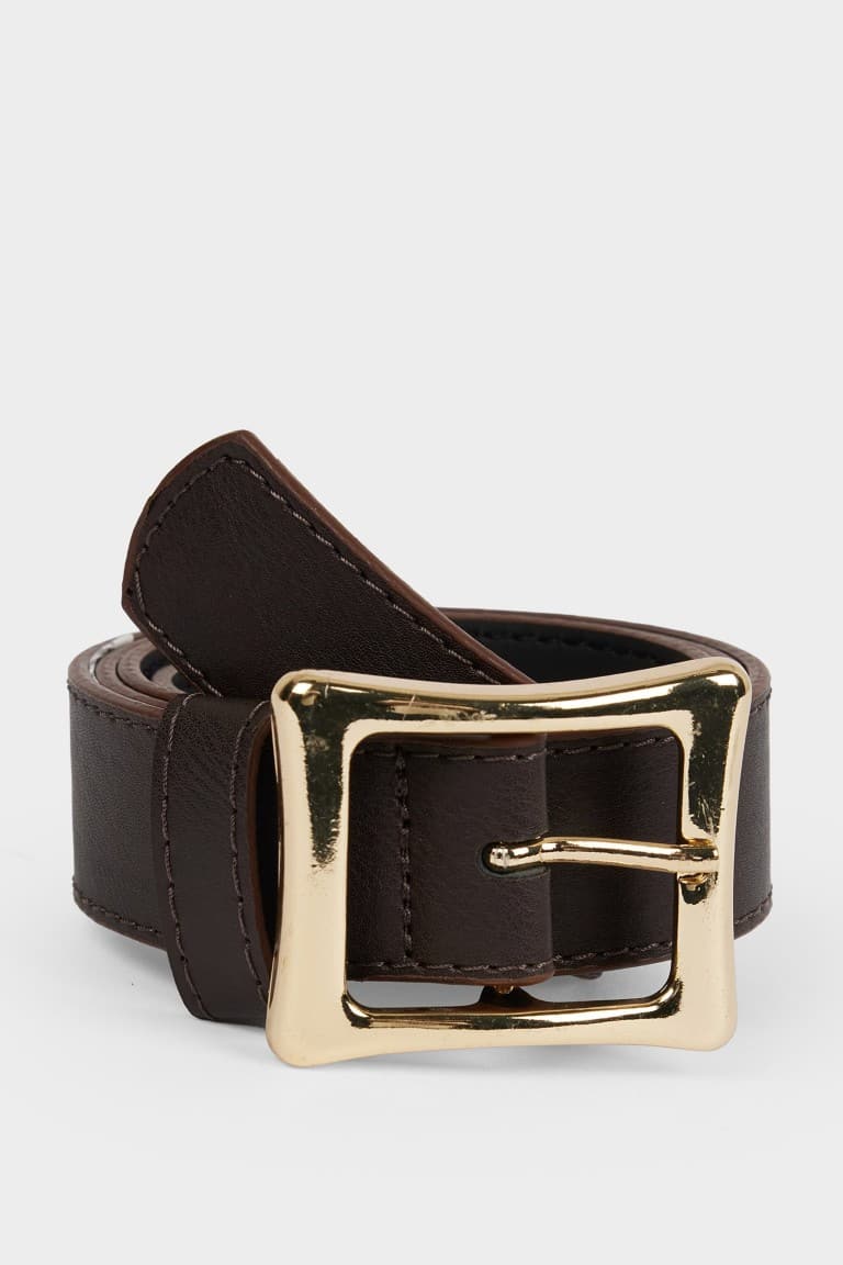 Women Faux Leather Jean Belt Main image