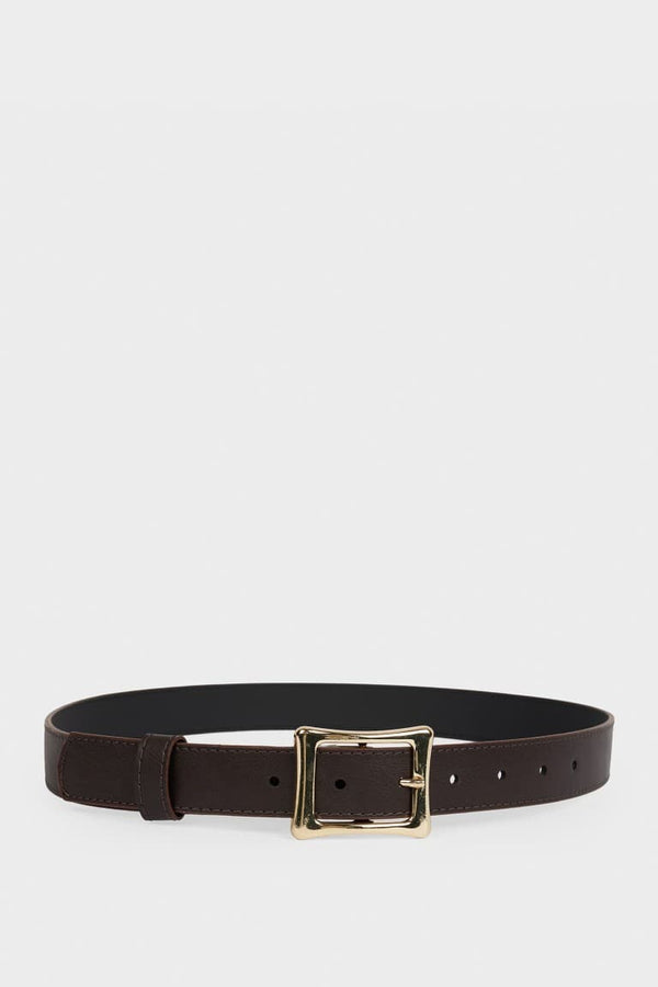 Women Faux Leather Jean Belt
