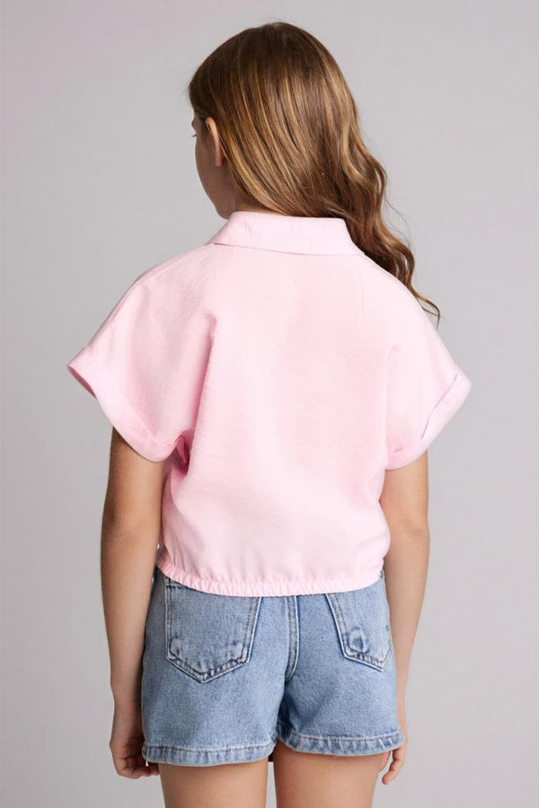 Regular Fit Short Sleeve Shirt Girls