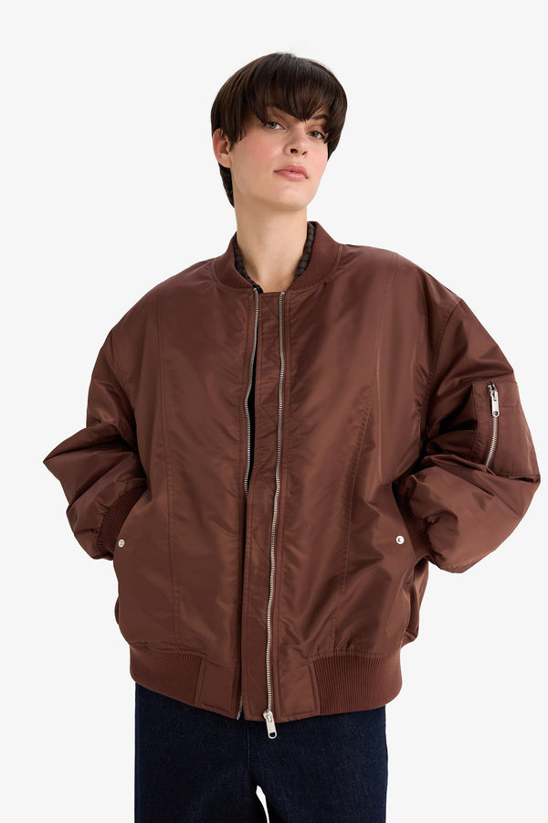 Warm Water Repellent Bomber Jacket