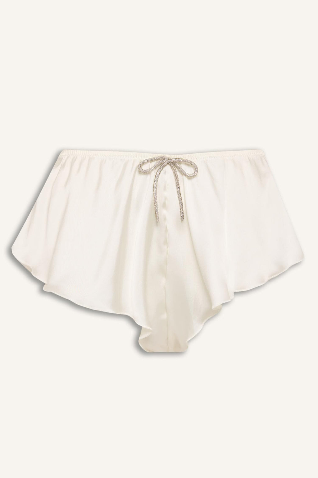 Regular Fit Satin Shorts Bottom