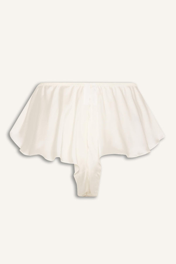 Regular Fit Satin Shorts Bottom