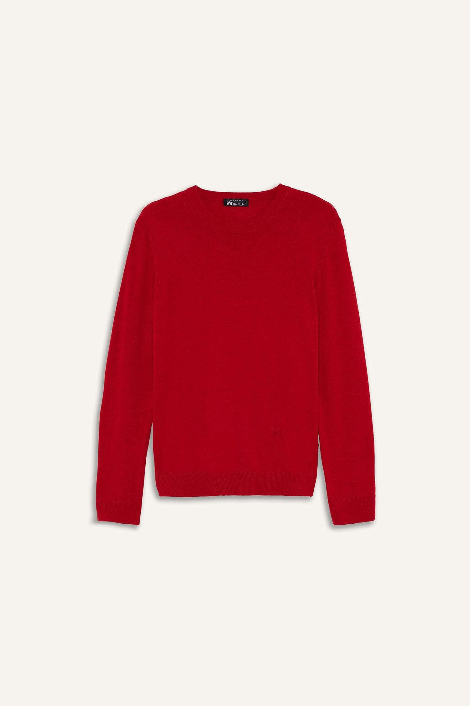 Wool Blend Crew Neck Knitwear Sweater Secondary image