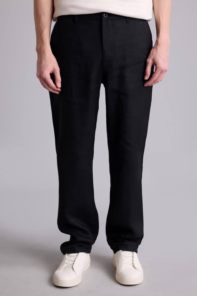 100% Linen Relax Fit, Linen Trousers