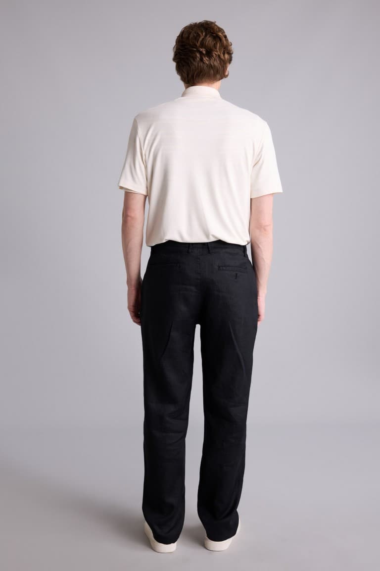 100% Linen Relax Fit, Linen Trousers