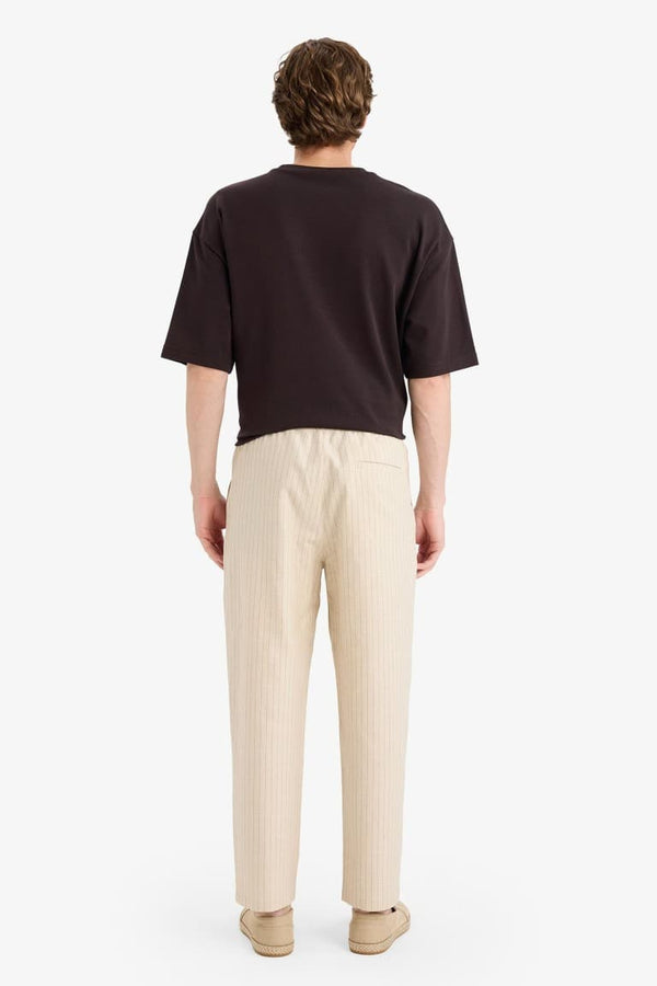 RELAX FIT Cotton Linen Trousers