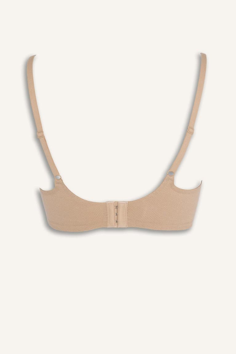 Cotton Removable Cap Pad Non-Wired T-Shirt Bra
