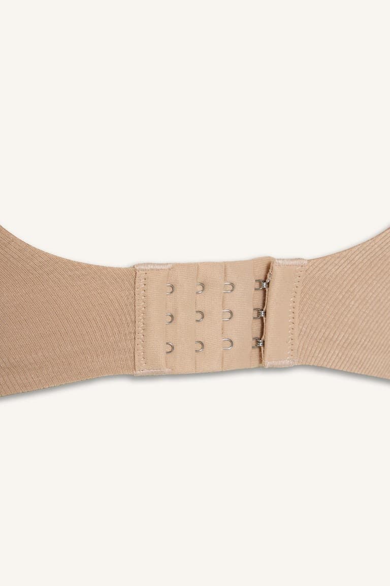 Cotton Removable Cap Pad Non-Wired T-Shirt Bra