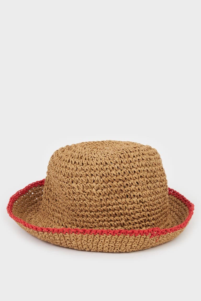 Women Animal Print 3D Straw Hat