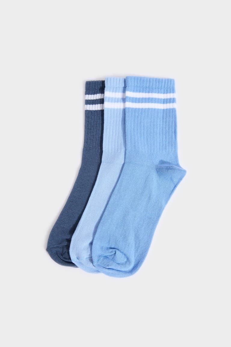 3-Pack Cotton Long Socks Boy Main image