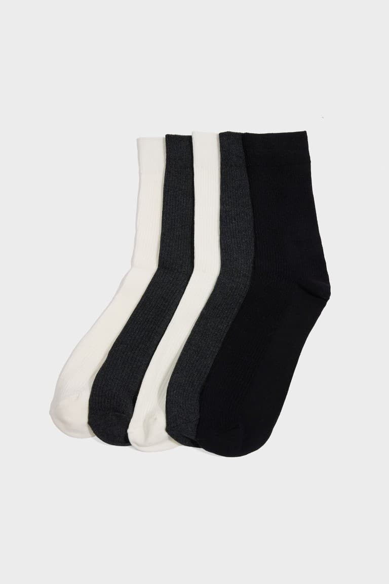 Men 5-Pack Cotton Long Socks Main image