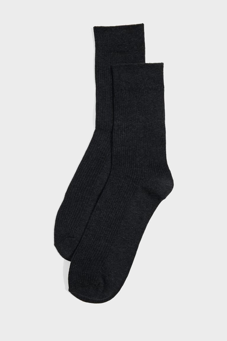 Men 5-Pack Cotton Long Socks