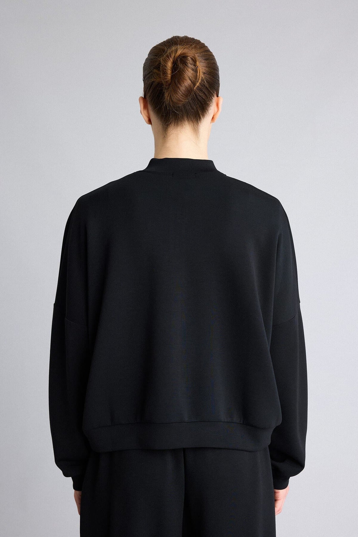 Half Turtleneck Modal Cardigan