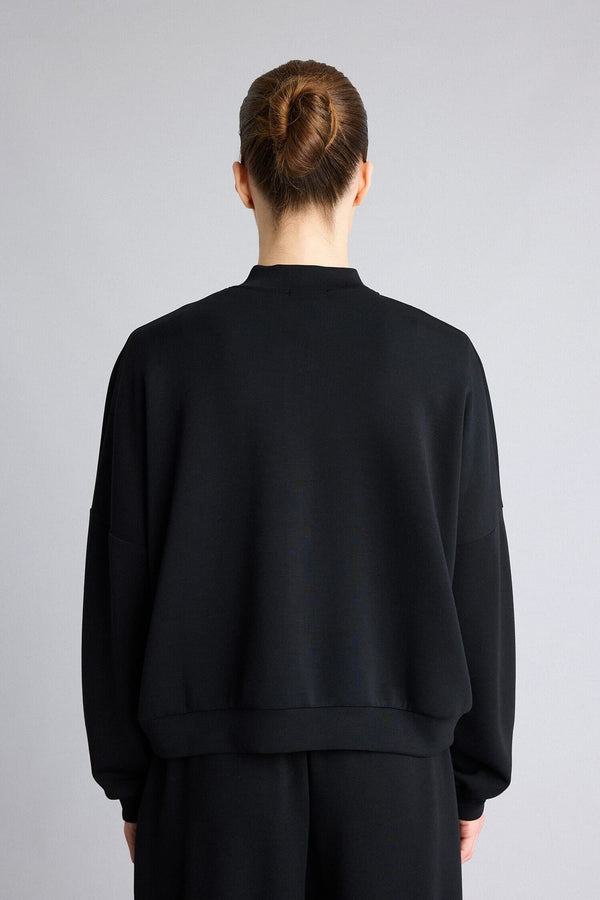 Half Turtleneck Modal Cardigan