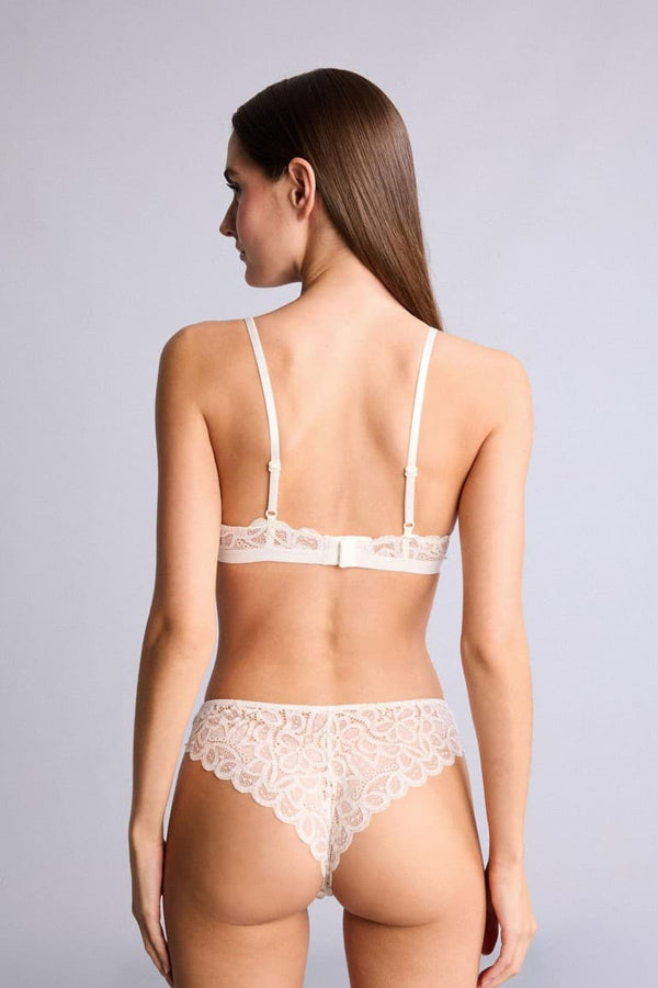 Glittery Lace Brazilian Panties
