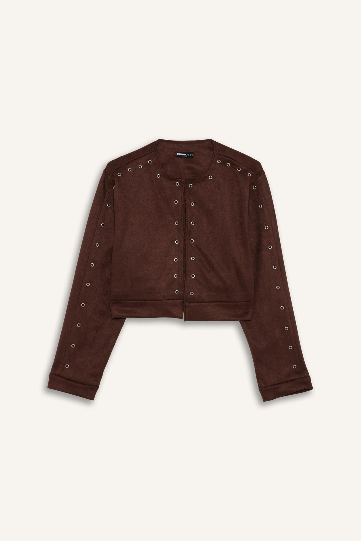 Crop Suede Jacket