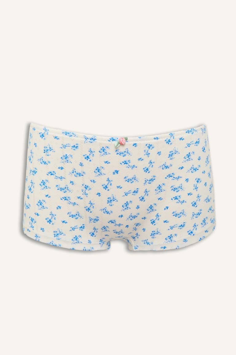 Floral Cotton Boxer Shorts