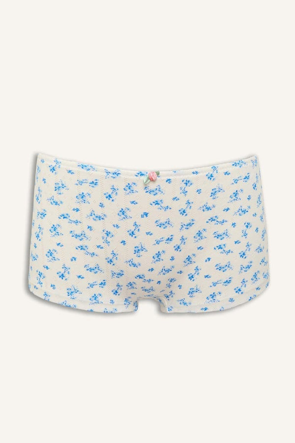 Floral Cotton Boxer Shorts