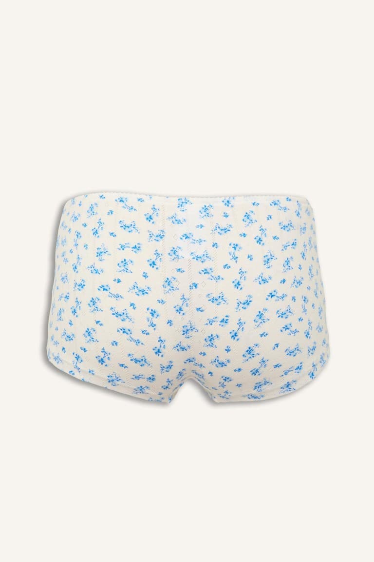 Floral Cotton Boxer Shorts