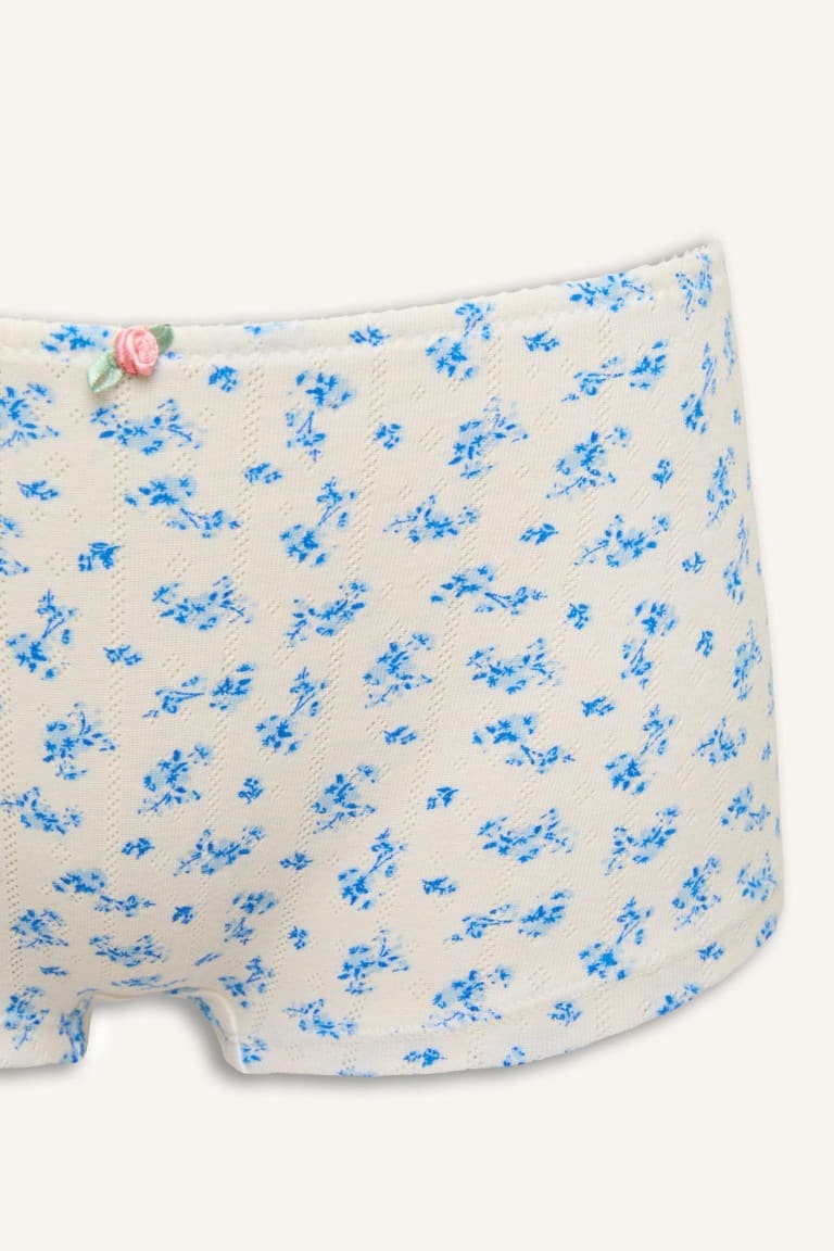 Floral Cotton Boxer Shorts