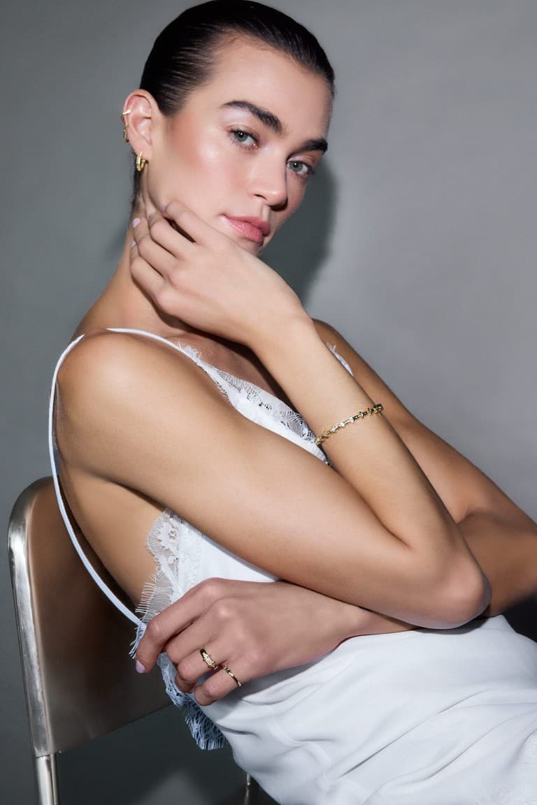 Reis X DeFacto Stone Gold Bracelet