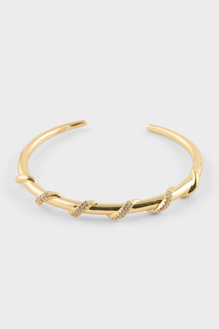 Reis X DeFacto Spiral Gold Bracelet