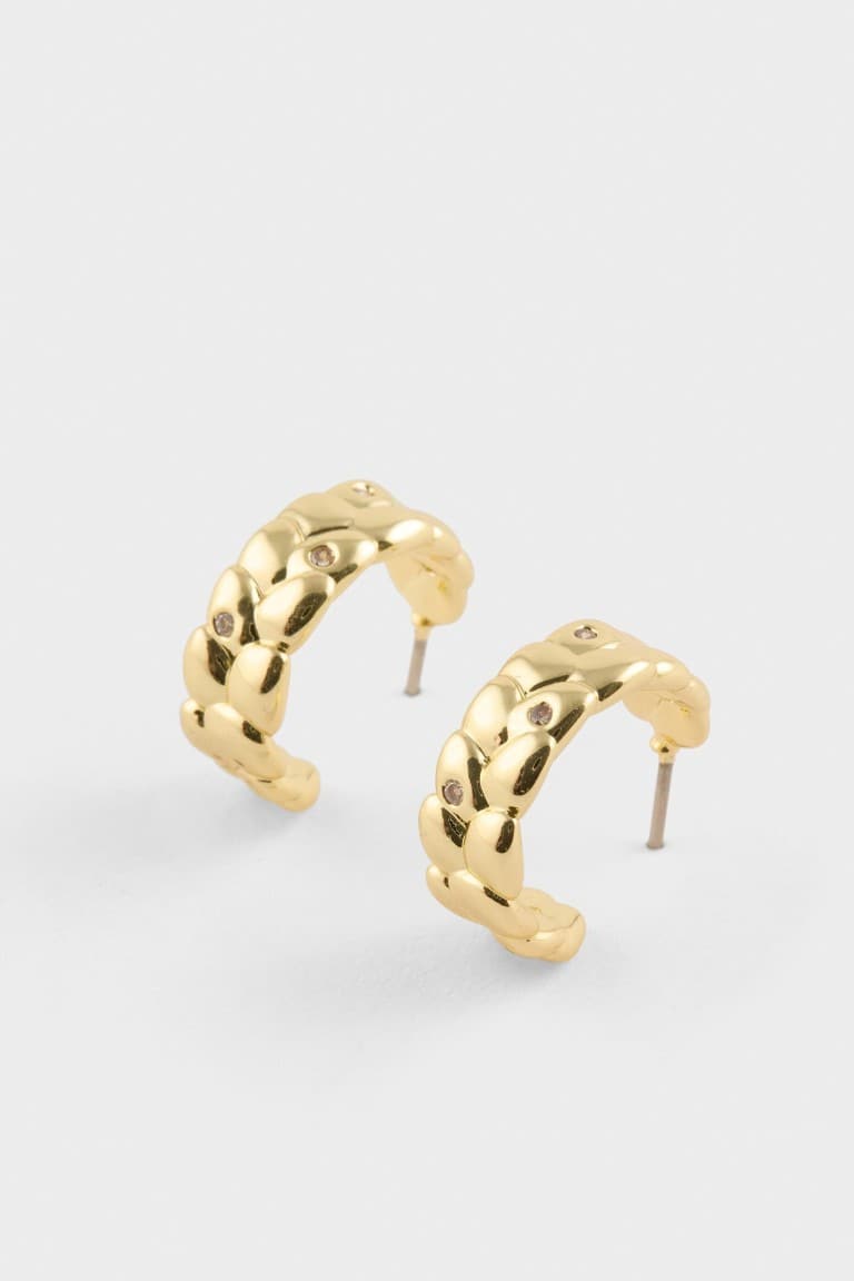 Reis X DeFacto 2-Pack Gold Earrings
