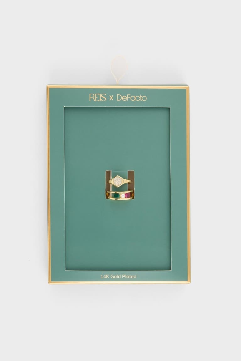Reis X DeFacto 2-Pack Gold Ring
