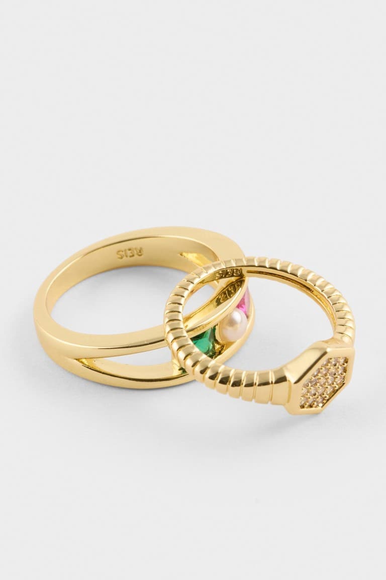 Reis X DeFacto 2-Pack Gold Ring