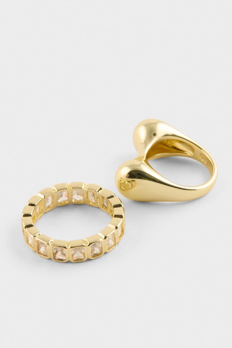 Reis X DeFacto 2-Pack Gold Ring
