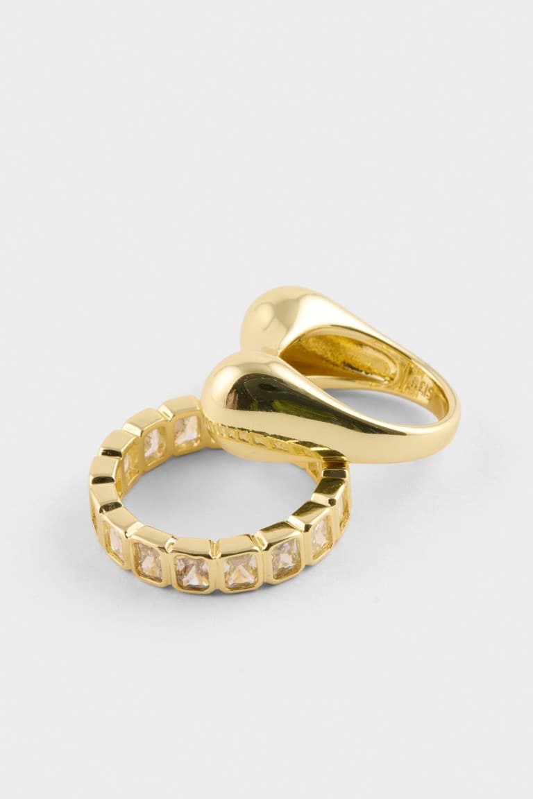 Reis X DeFacto 2-Pack Gold Ring