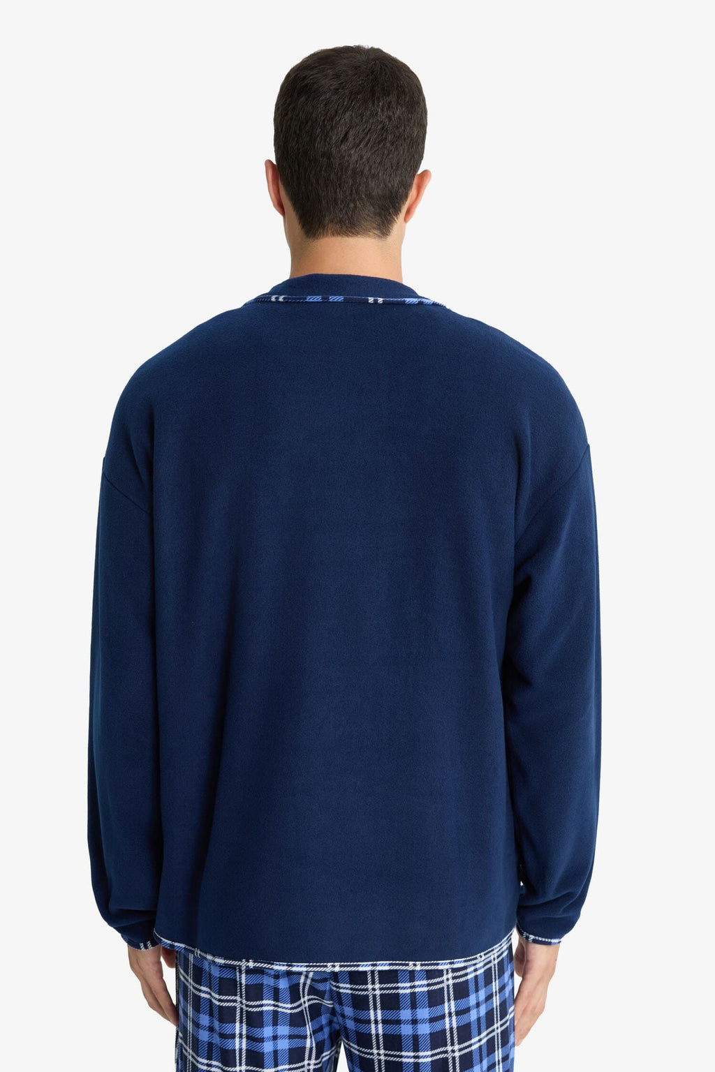Regular Fit Fleece Zippered Top