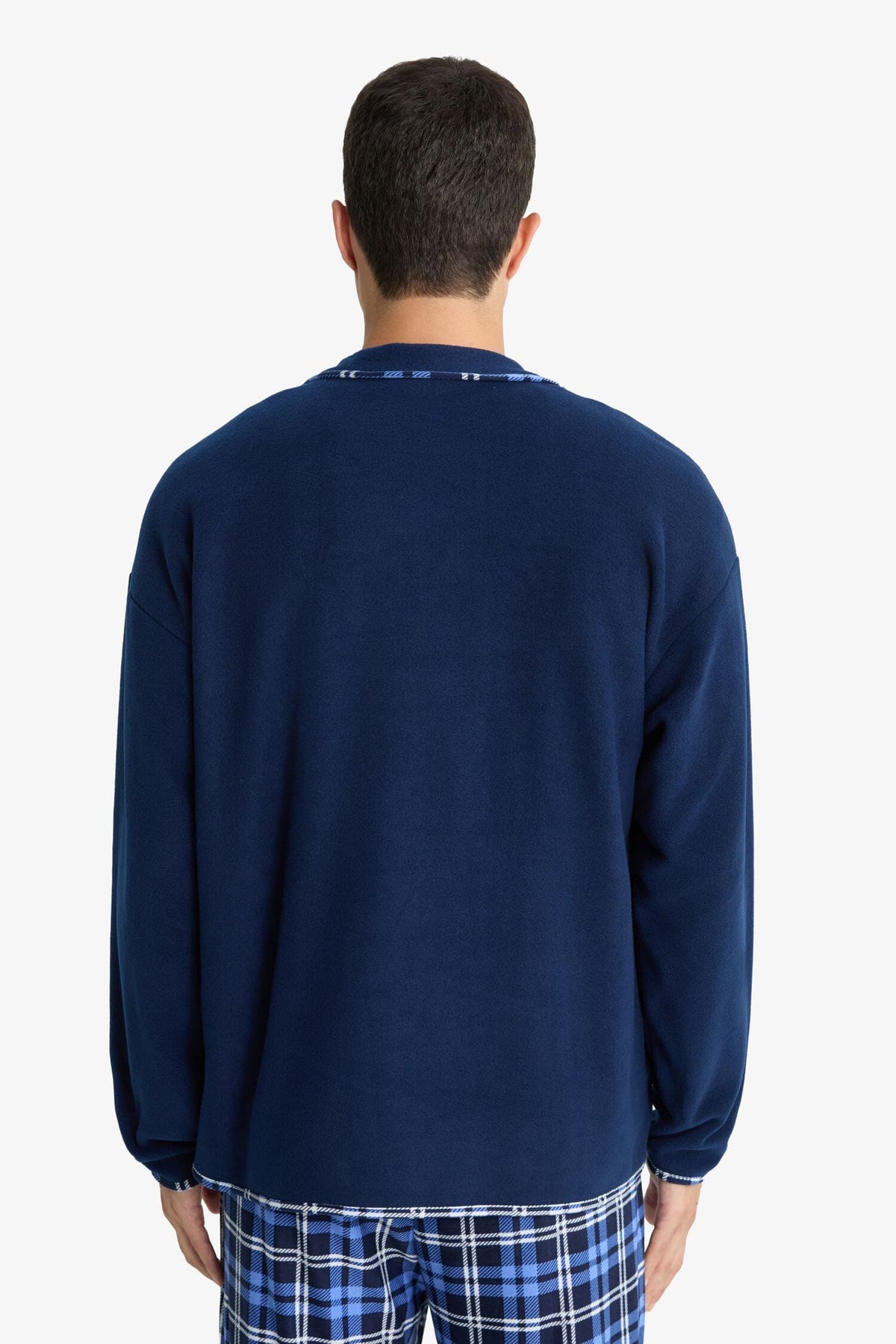 Regular Fit Fleece Zippered Top