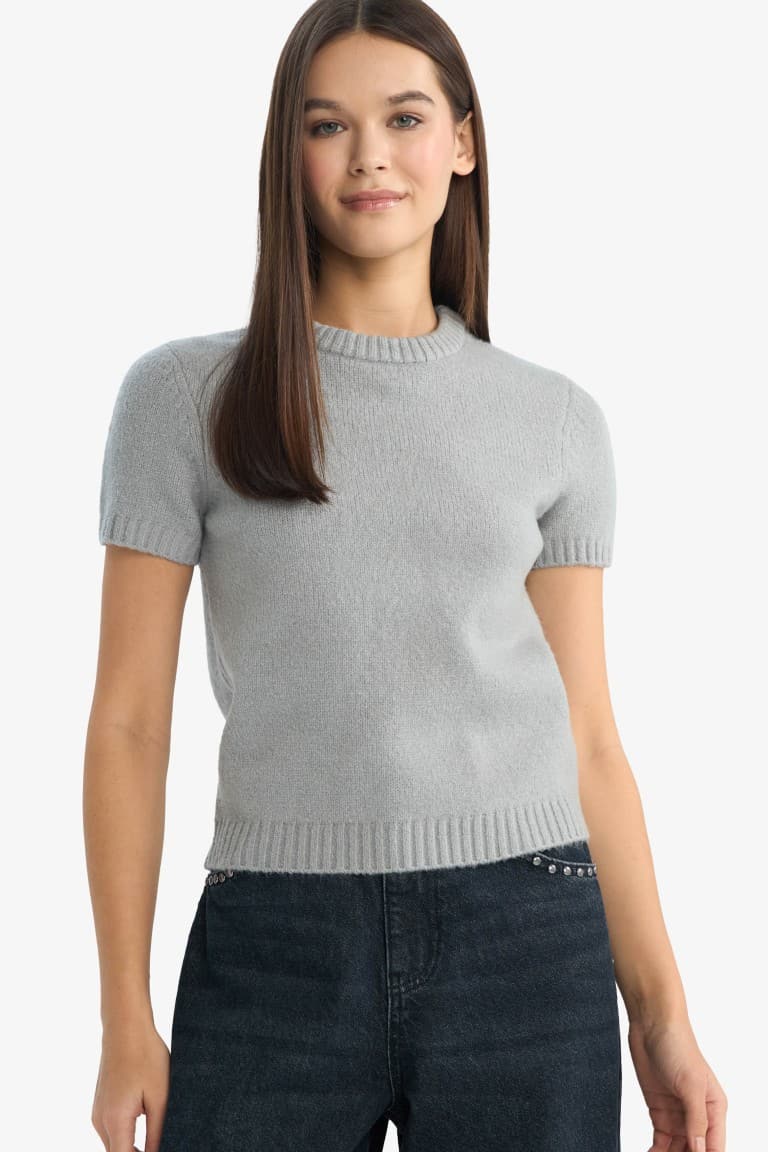 Slim Fitt Crew Neck Sweater