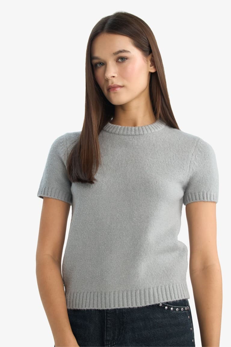 Slim Fitt Crew Neck Sweater