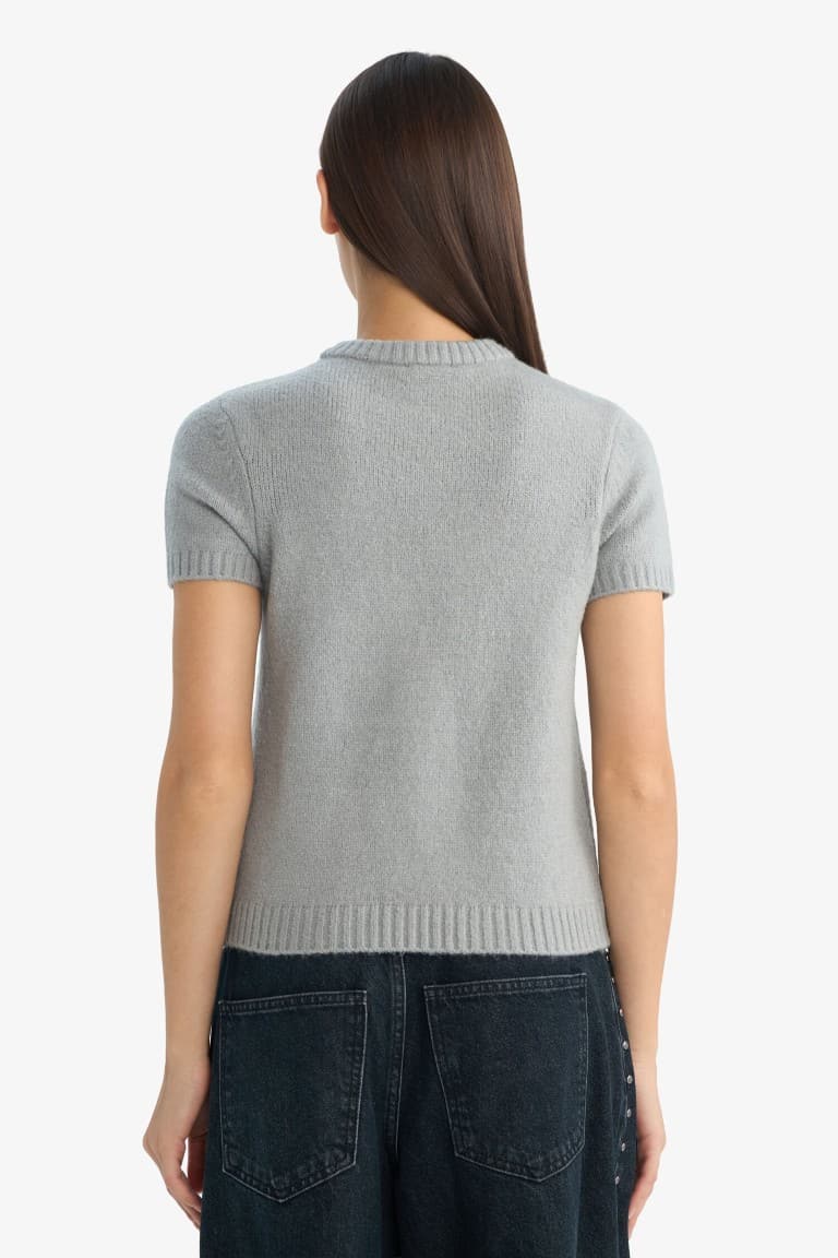 Slim Fitt Crew Neck Sweater